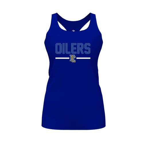 [FT0TRBRY-FYS-LOGO1] Decker Racerback Tank Top (Female Youth S, Royal, Logo 1)