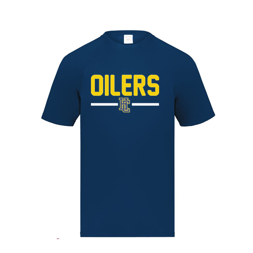 [2790.065.S-LOGO2] Men's Smooth Sport T-Shirt (Adult S, Navy, Logo 2)