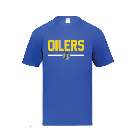 [2790.060.S-LOGO2] Men's Smooth Sport T-Shirt (Adult S, Royal, Logo 2)