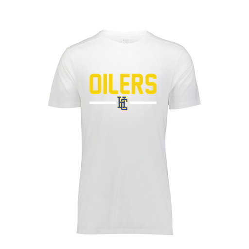 [FTSCUBWH-AS-LOGO2] Decker Men's Tri-Blend T-Shirt - Short Sleeve (Adult S, White, Logo 2)