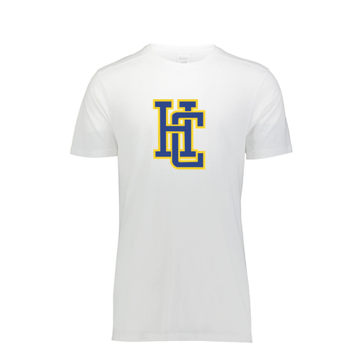 [FTSCUBWH-YS-LOGO3] Decker Youth Tri-Blend T-Shirt - Short Sleeve (Youth S, White, Logo 3)