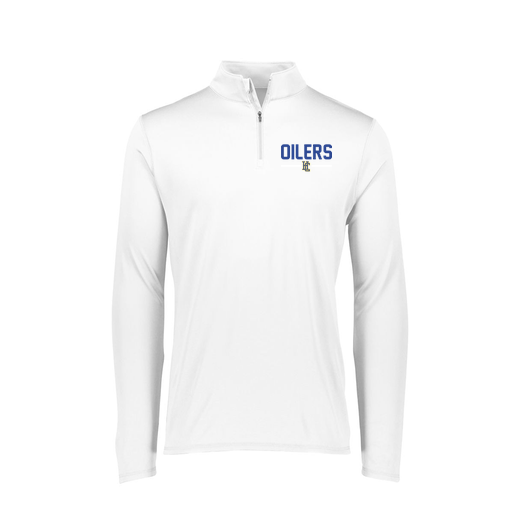 [FTLQFLWH-FAXS-LOGO1] Decker Women's Flex-Lite 1/4 Zip Shirt (Female Adult XS, White, Logo 1)