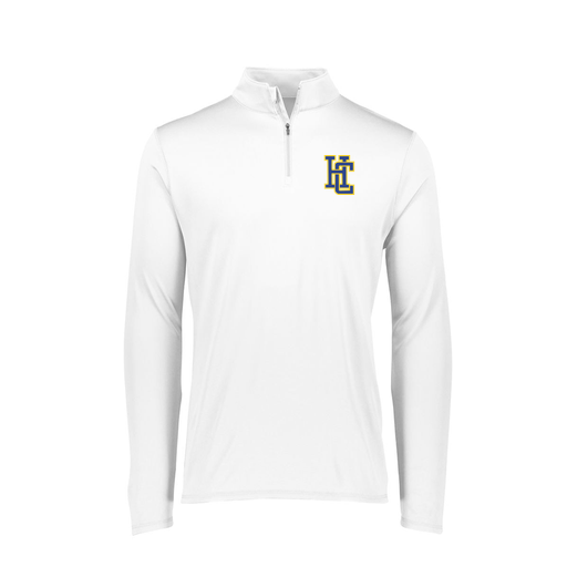 [FTLQFLWH-FAXS-LOGO3] Decker Women's Flex-Lite 1/4 Zip Shirt (Female Adult XS, White, Logo 3)