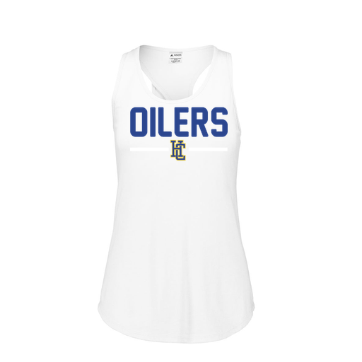 [3078.005.S-LOGO1] Ladies Tri Blend Tank Top (Female Adult S, White, Logo 1)