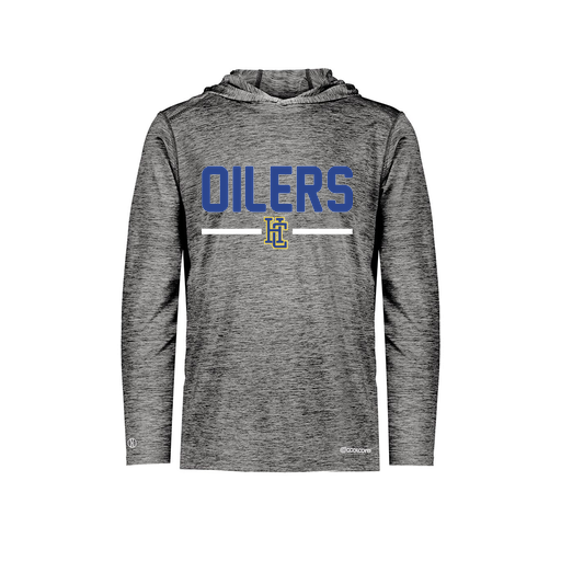 [FOLHCGBK-AS-LOGO1] Decker Men's Charge Hoodie (Adult S, Black, Logo 1)