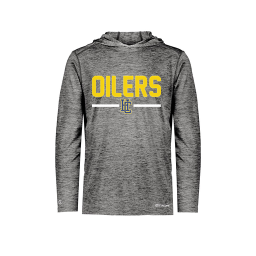 [FOLHCGBK-AS-LOGO2] Decker Men's Charge Hoodie (Adult S, Black, Logo 2)