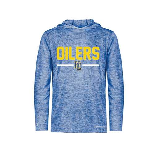 [FOLHCGRY-AS-LOGO2] Decker Men's Charge Hoodie (Adult S, Royal, Logo 2)