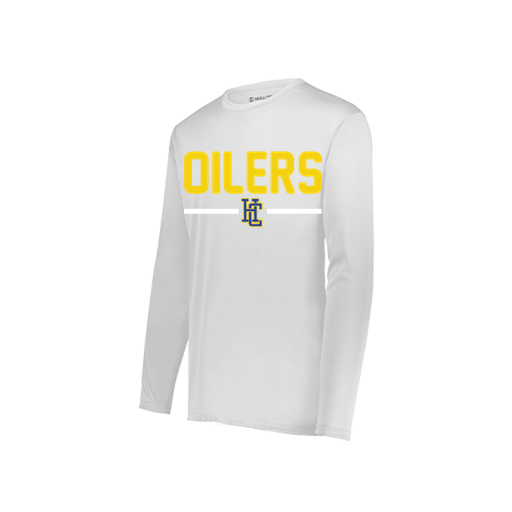 [222822.005.XS-LOGO2] Men's LS Smooth Sport Shirt (Adult XS, White, Logo 2)