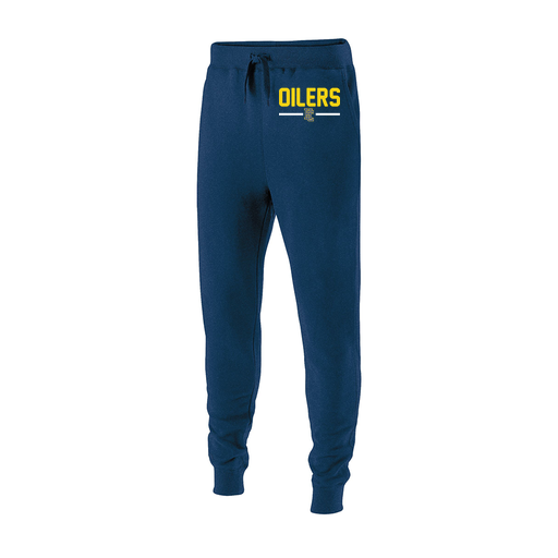 [229548.065.XS-LOGO2] Men's 60/40 Fleece Jogger (Adult XS, Navy, Logo 2)
